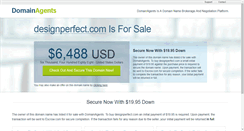 Desktop Screenshot of designperfect.com